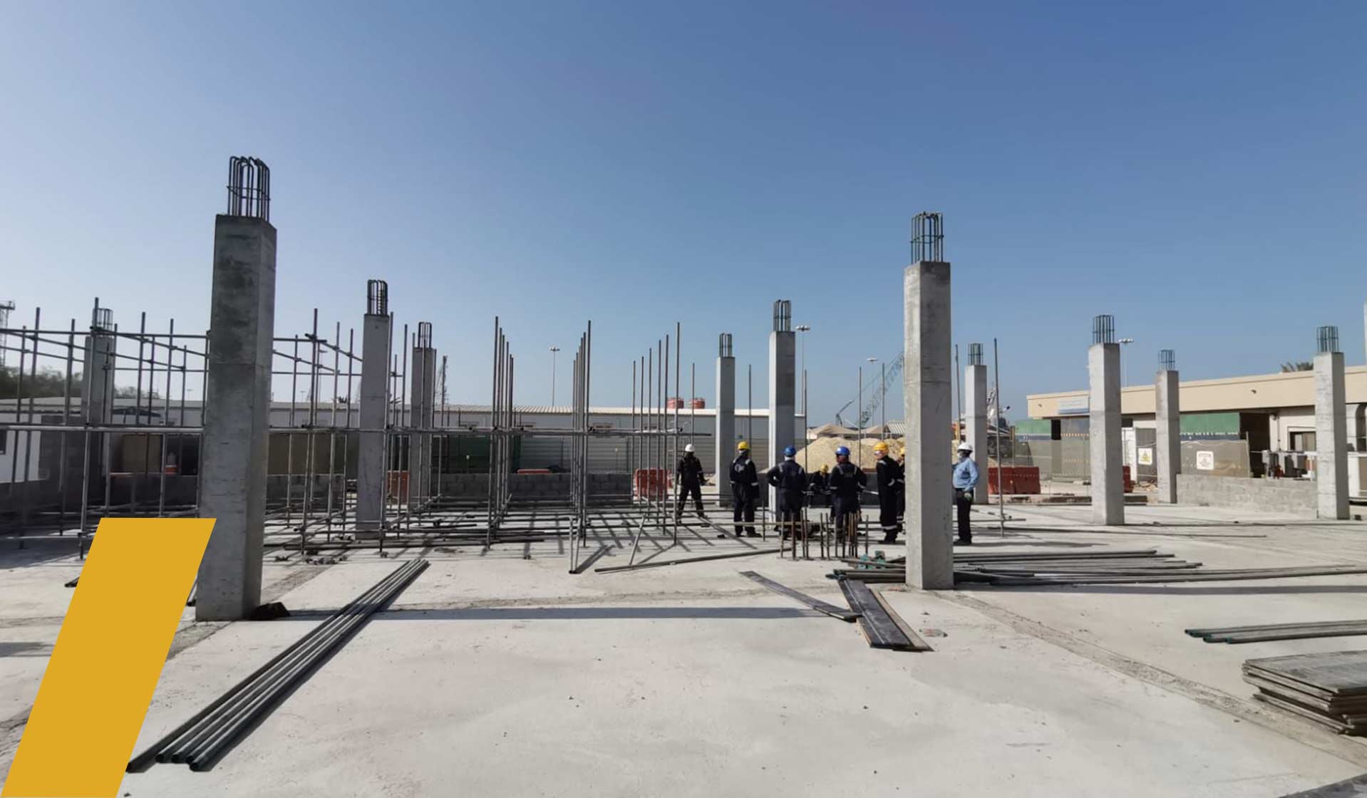 New Tool House Office Building at Tanajib Marine Complex